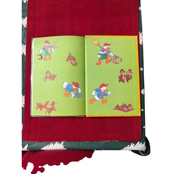 Walt Disney's Donald Duck Buys a House World of Reading Hardcover Book Vintage - Picture 9 of 9